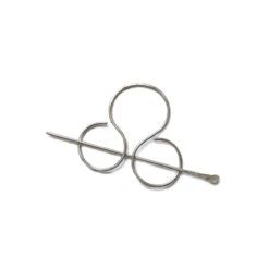 Lyra Hairpin, Silver