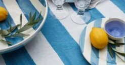Blue And White Striped Tablecloth 15 Blue And White Striped Tablecloth -Home Furnishings Store image 104