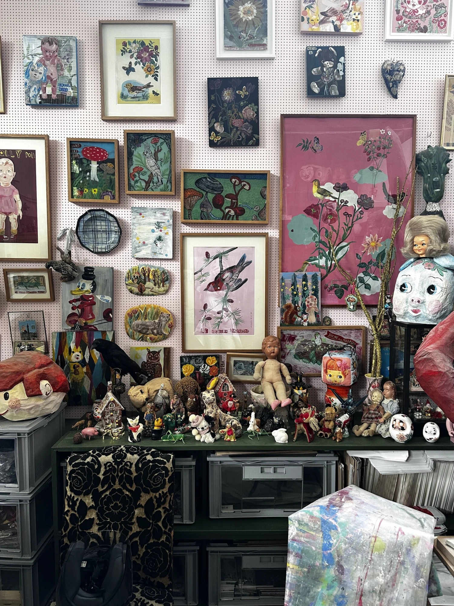 Paris Souvenir, Large Silk Scarf By Nathalie Lete 4 Paris Souvenir, Large Silk Scarf By Nathalie Lete - Image 2