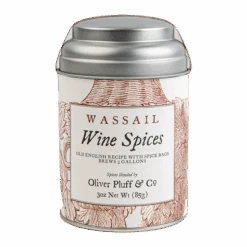 Old English Wassail Wine Spices Tin -Home Furnishings Store image 1108