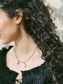 Moon And Star Necklace 9 Moon And Star Necklace -Home Furnishings Store image 1130