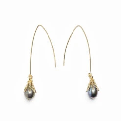 Sirena Pearl Earrings -Home Furnishings Store image 1282