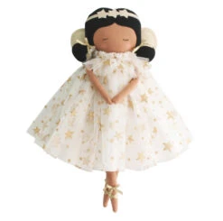 Gracie Fairy Ivory Gold Star Doll