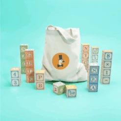Classic ABC Blocks With Canvas Bag 7 Classic ABC Blocks With Canvas Bag -Home Furnishings Store image 137