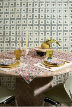 Morning Glory Tablecloth -Home Furnishings Store image 156