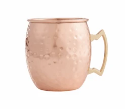 Copper 16oz Hammered Mug