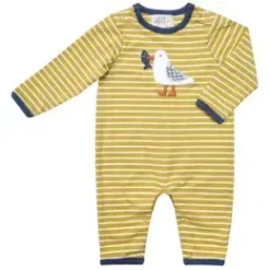 Applique Sammy Seagull Baby Romper