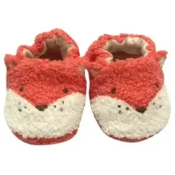 Boucle Fur Fox Booties