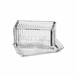 Glass Butter Dish