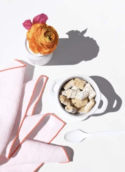 Blush Linen Orange Napkin -Home Furnishings Store image 228