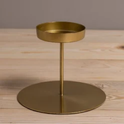 Kent Gold Pillar, Tall Candlestick -Home Furnishings Store image 241