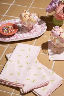 Flamingo Pin Napkin -Home Furnishings Store image 251