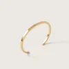 Thick Inez Cuff 14K Gold Vermeil Bracelet 2 Thick Inez Cuff 14K Gold Vermeil Bracelet -Home Furnishings Store image 255