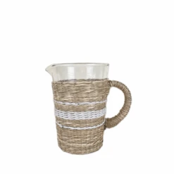 White Seagrass Pitcher
