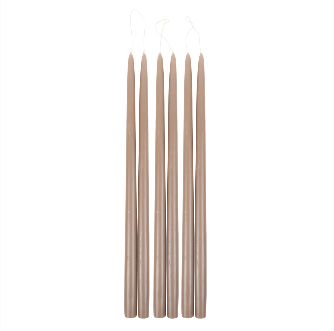 Taper Candle Greige 3 Taper Candle Greige
