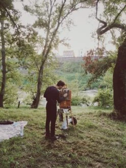 Moon And Storm — Watercolor By Seth Fite -Home Furnishings Store image 452