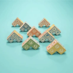 Nautical ABC Blocks With Canvas Bag -Home Furnishings Store image 498