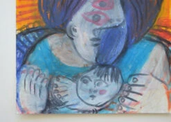 Maman Et Enfant (Mother And Child), Debiève Original, 2003 -Home Furnishings Store image 501