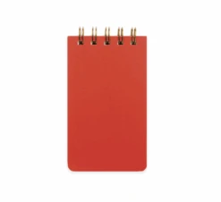 Warm Red Reporter Notebook