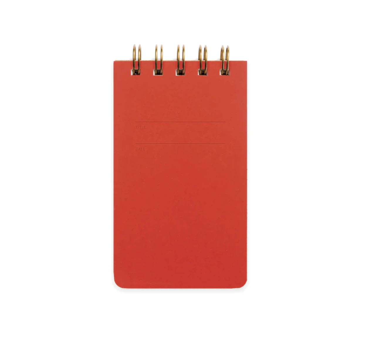 Warm Red Reporter Notebook 3 Warm Red Reporter Notebook