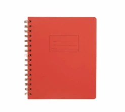 Warm Red, Dot, Right Standard Notebook