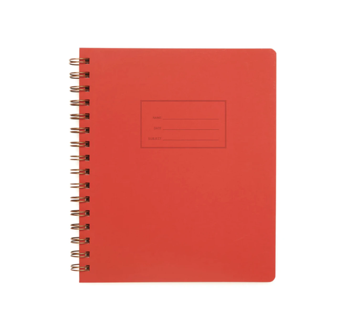 Warm Red, Dot, Right Standard Notebook 3 Warm Red, Dot, Right Standard Notebook