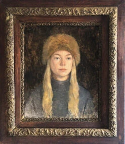 Sonia — Framed Oil Painting By Seth Fite