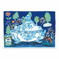 Die Suppe, Silk Screen Print By Nathalie Lete