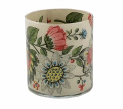 Floral Wallpaper Desk Cup