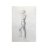 Standing Male Figure — Charcoal On Paper By Seth Fite 2 Standing Male Figure — Charcoal On Paper By Seth Fite -Home Furnishings Store image 680