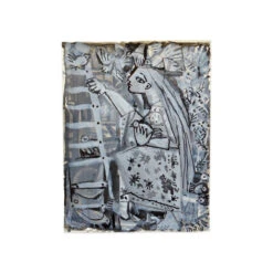 Femme Et Oiseaux (Woman And Birds), Debiève Original, 2003