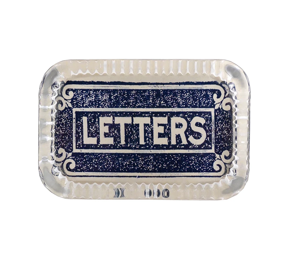 Letters No. 938 Dotted Edge Tray 3 Letters No. 938 Dotted Edge Tray