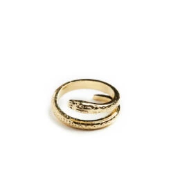 Serpent Ring, 14k Gold