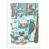 Winter,Silk Screen Print By Nathalie Lete -Home Furnishings Store image 842
