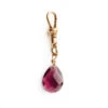 Amethyst-ColoredStone Drop Charm 1 Amethyst-ColoredStone Drop Charm -Home Furnishings Store image 906