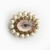 Lover’s Eye Brooch, Brown -Home Furnishings Store image 922