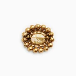 Lover’s Eye Brooch, Brown -Home Furnishings Store image 924