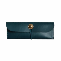 Leather Artist Pouch, Prussian Blue