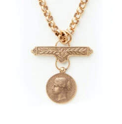 Ilari Coin Pendant Necklace -Home Furnishings Store image 947
