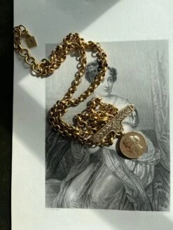 Ilari Coin Pendant Necklace -Home Furnishings Store image 949