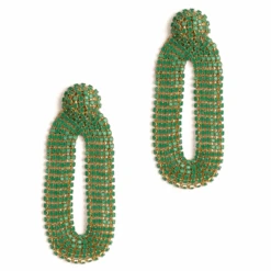 Bianca Green Earring