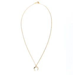 Crescent Moon Necklace -Home Furnishings Store image 957
