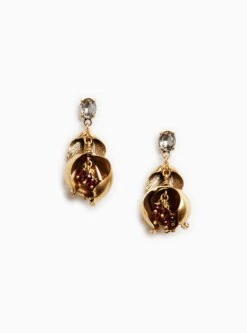 Persephone Pomegranate Earrings